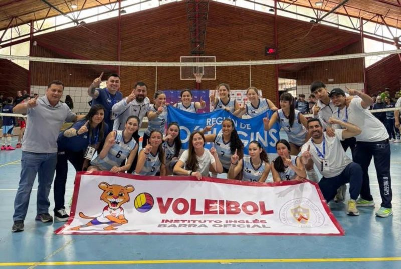 O’higgins se corona campeón nacional de voleibol femenino en los juegos deportivos escolares juveniles 2026
